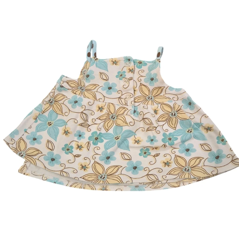Tumble Tumble floral print tunic tank top 3/6M